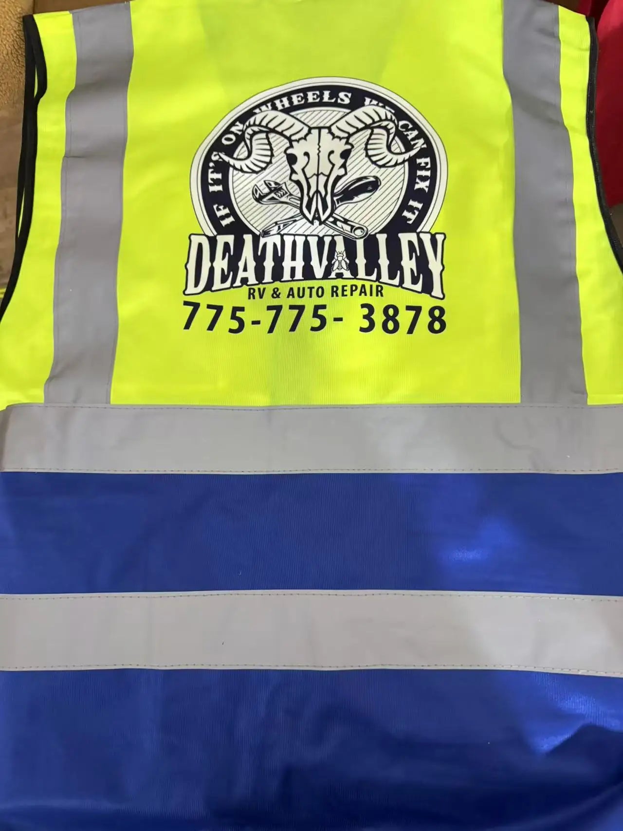 S-5XL Custom LOGO Safety Vest with Pockets and Zipper High Visibility Construction Vest Workwear