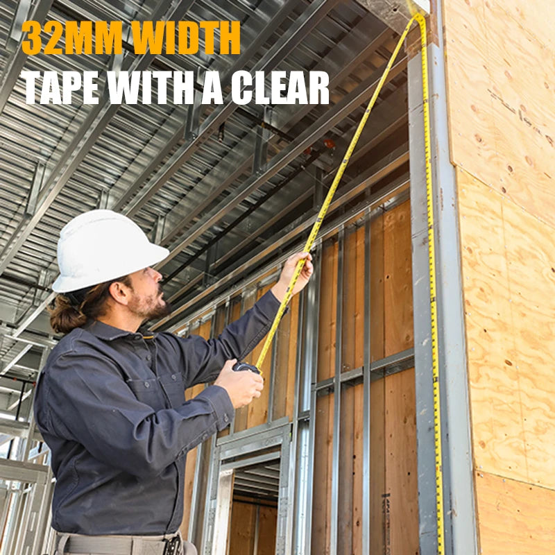 ToughBuilt TB-H2-TM-1013X TB-H2-TM-1015X TB-H2-TM-1018X TB-H2-TM-10110X Metric High Precision Wear Resistant Steel Tape Measure